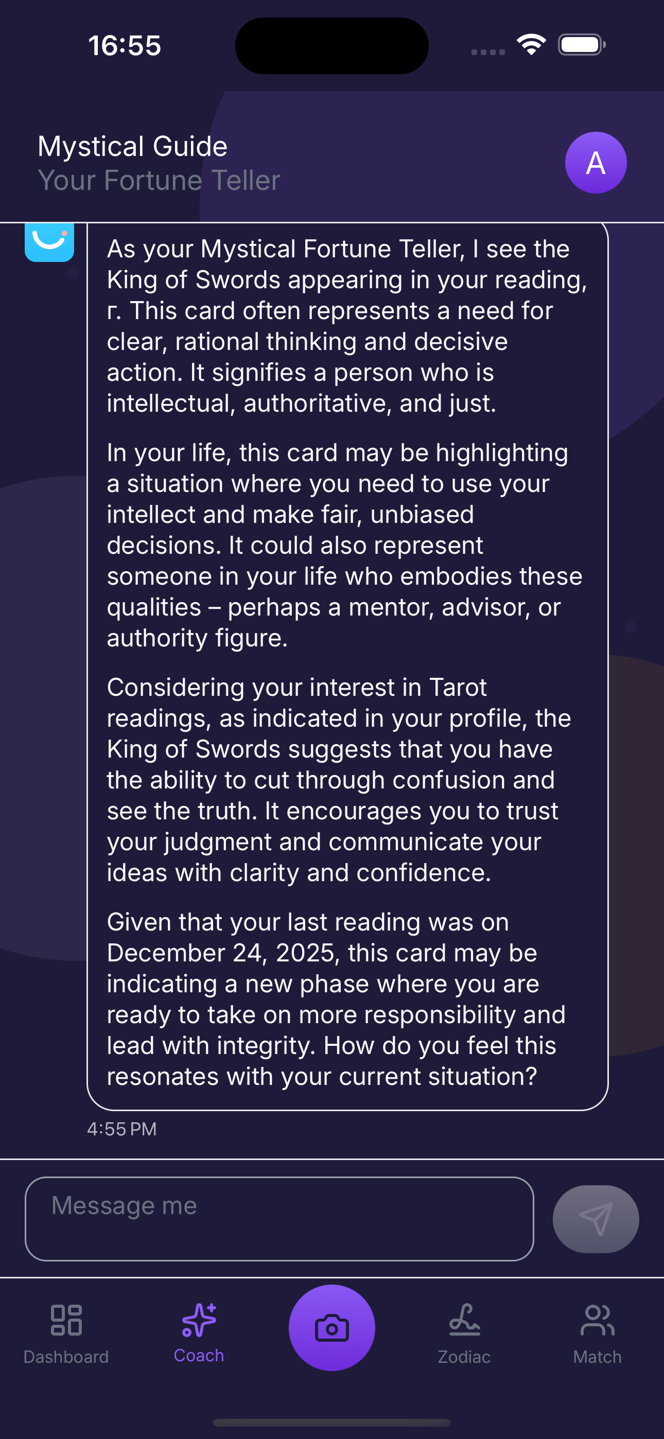 Mystical Guide - Chat with your fortune teller